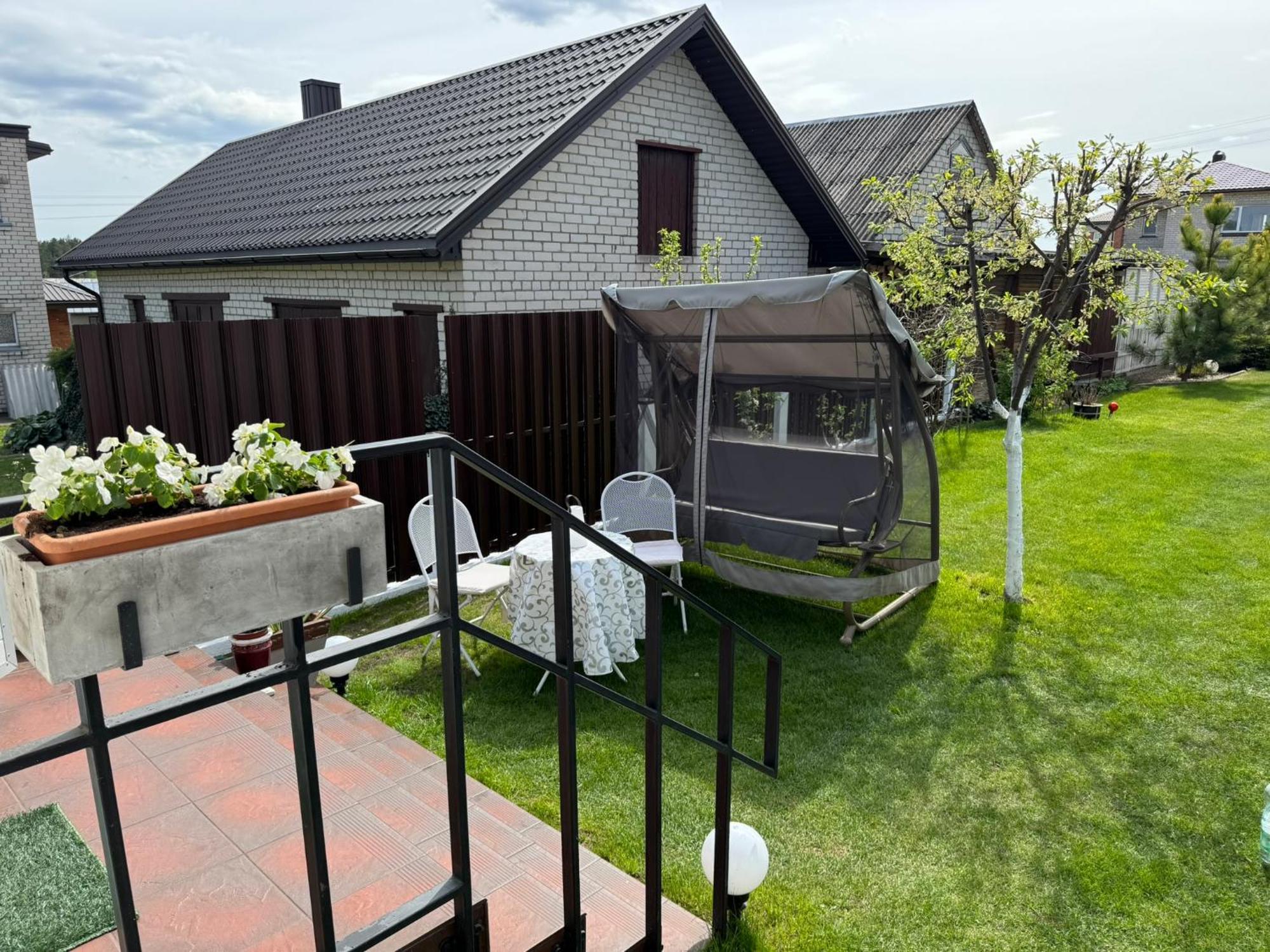 Dvi Liepos Villa Merkine Bagian luar foto